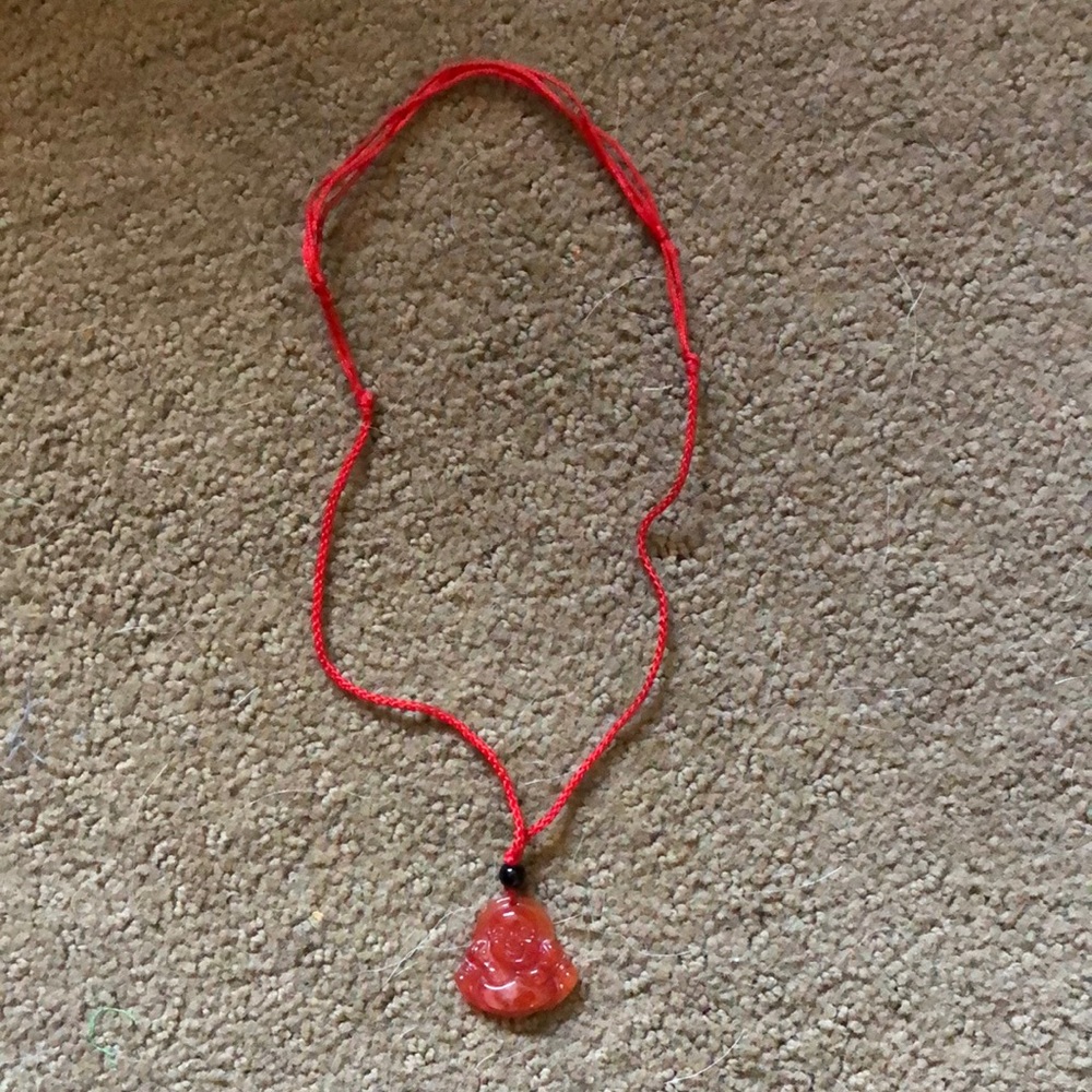 NEW JADE Buddha Necklace - Picture 2 of 3